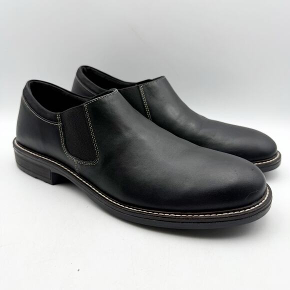 Naot Mens Director Slip On Shoes EU 43 US 10 Black Leather NWOB main image 10